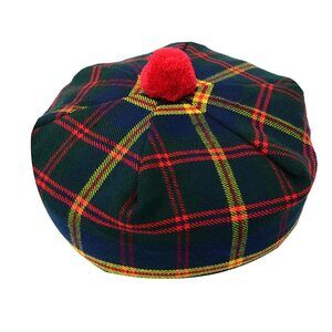 3628 Haaur Scottish Tammy Hat Traditional Kilt Tam O' Shatner Acrylic Wool